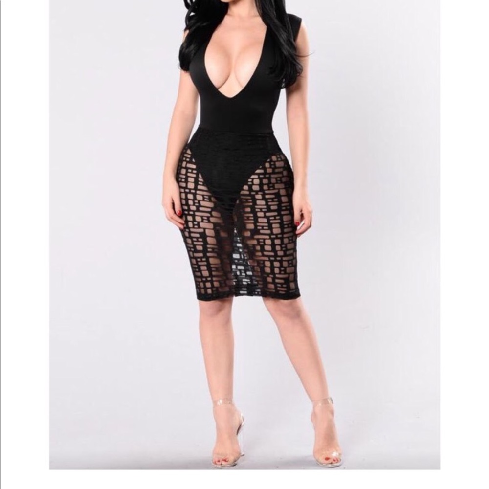 Mesh dress